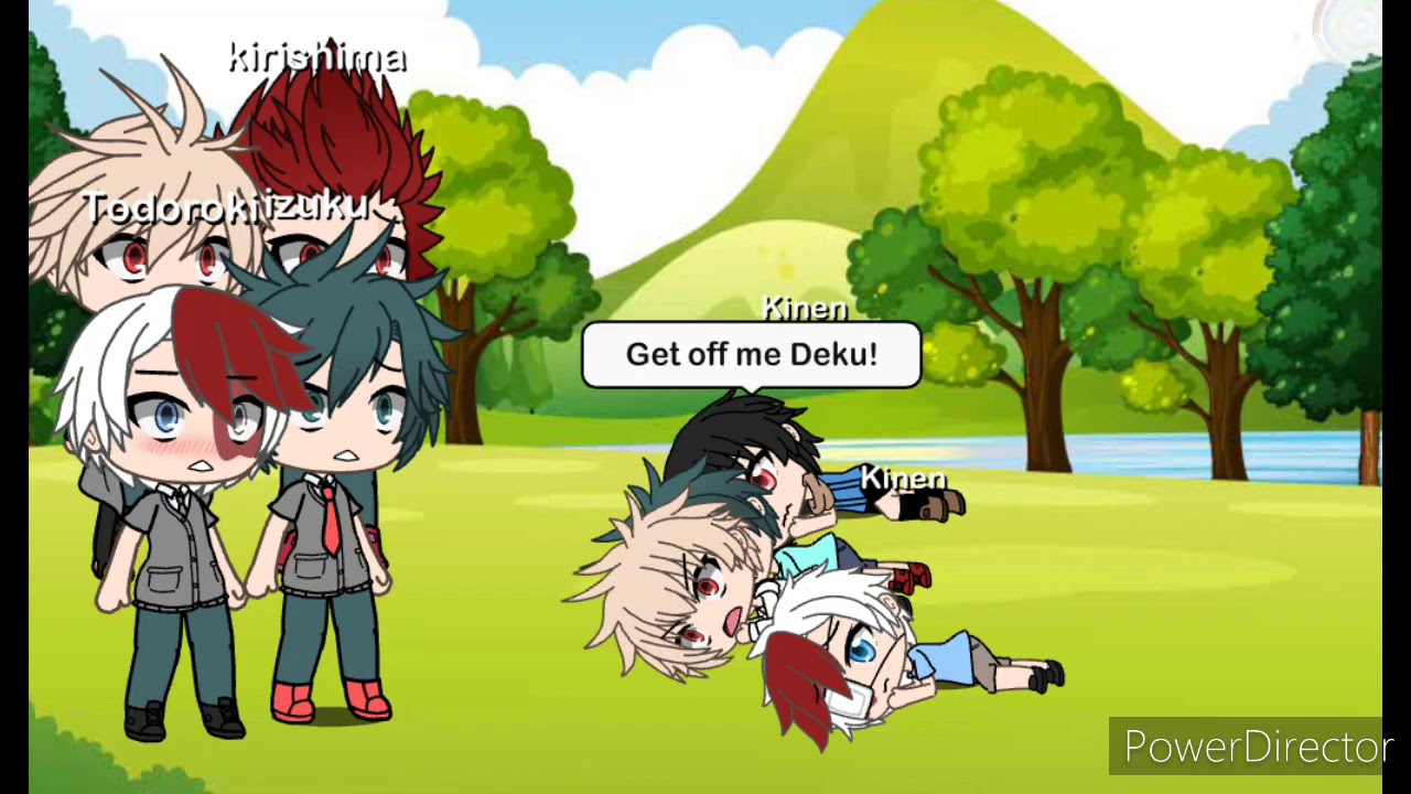 Singing Battle BNHA Past vs Present Gacha Life