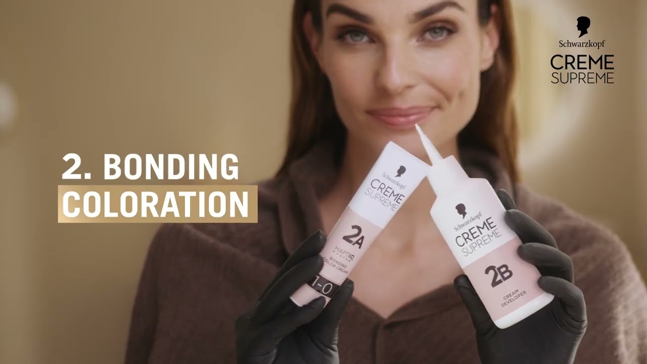 Schwarzkopf Creme Supreme Coloration mit 3x Bonding HaptIQ System