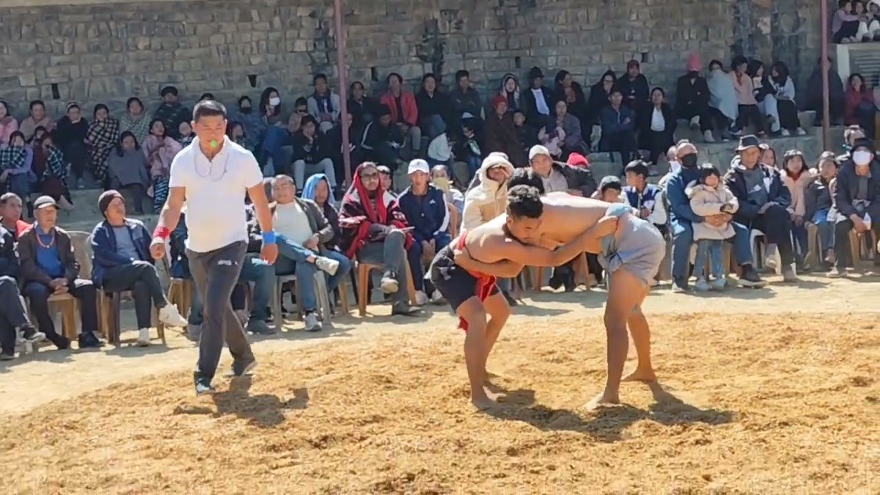 All round 54th Thuvopisu Sühkrünye wrestling meet 2026 #naga #wrestling 
