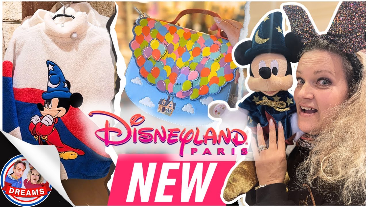 COUP DE COEUR MERCH APPRENTI SORCIER, ROI LION & SACS LOUNGEFLY DISNEYLAND PARIS