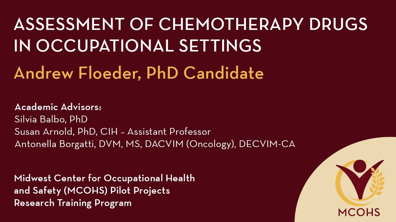 Assessment of Chemotherapy Drugs in Occupational Settings