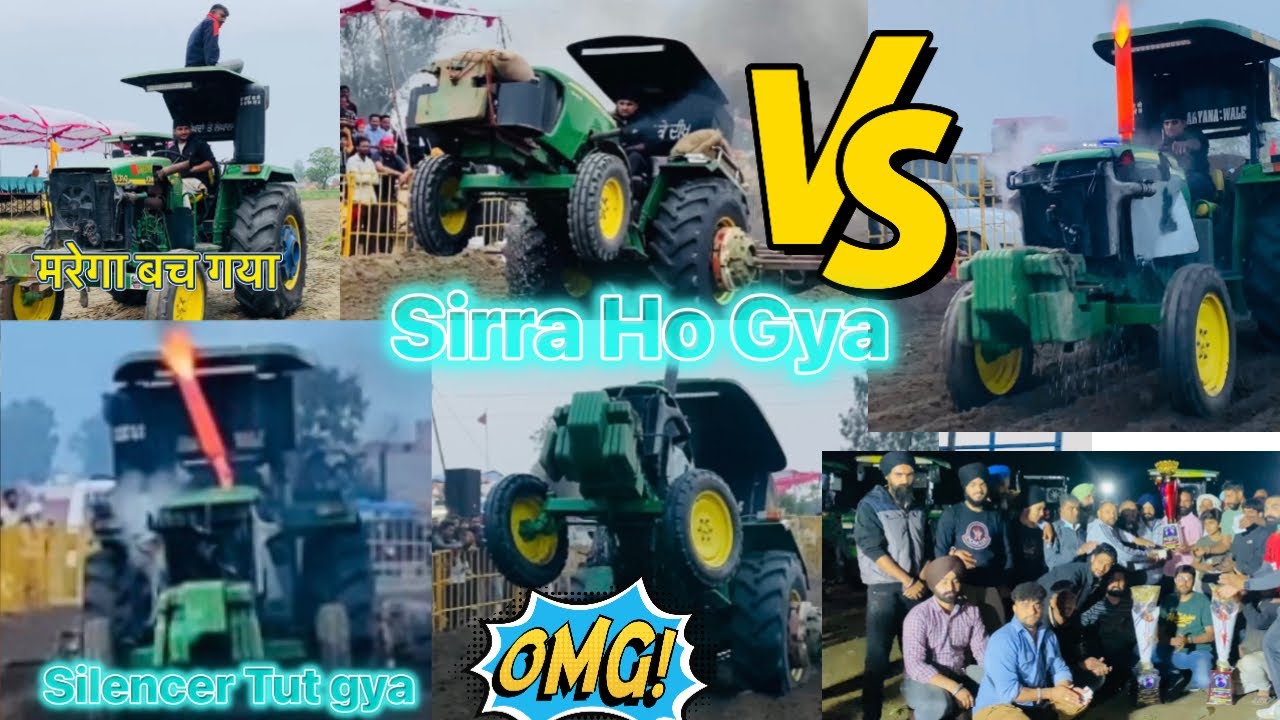 Gilli Nain🔥🐍/Tractor taviya mela Gakhla  /silencer nikal gya 😅2nd,4th position 😇