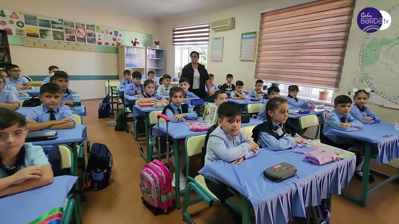 Bərdə Şəhəri Akademik Zərifə Əliyeva adina texniki fənlər təmayüllü məktəb lisey 15 sentyabr tədbiri