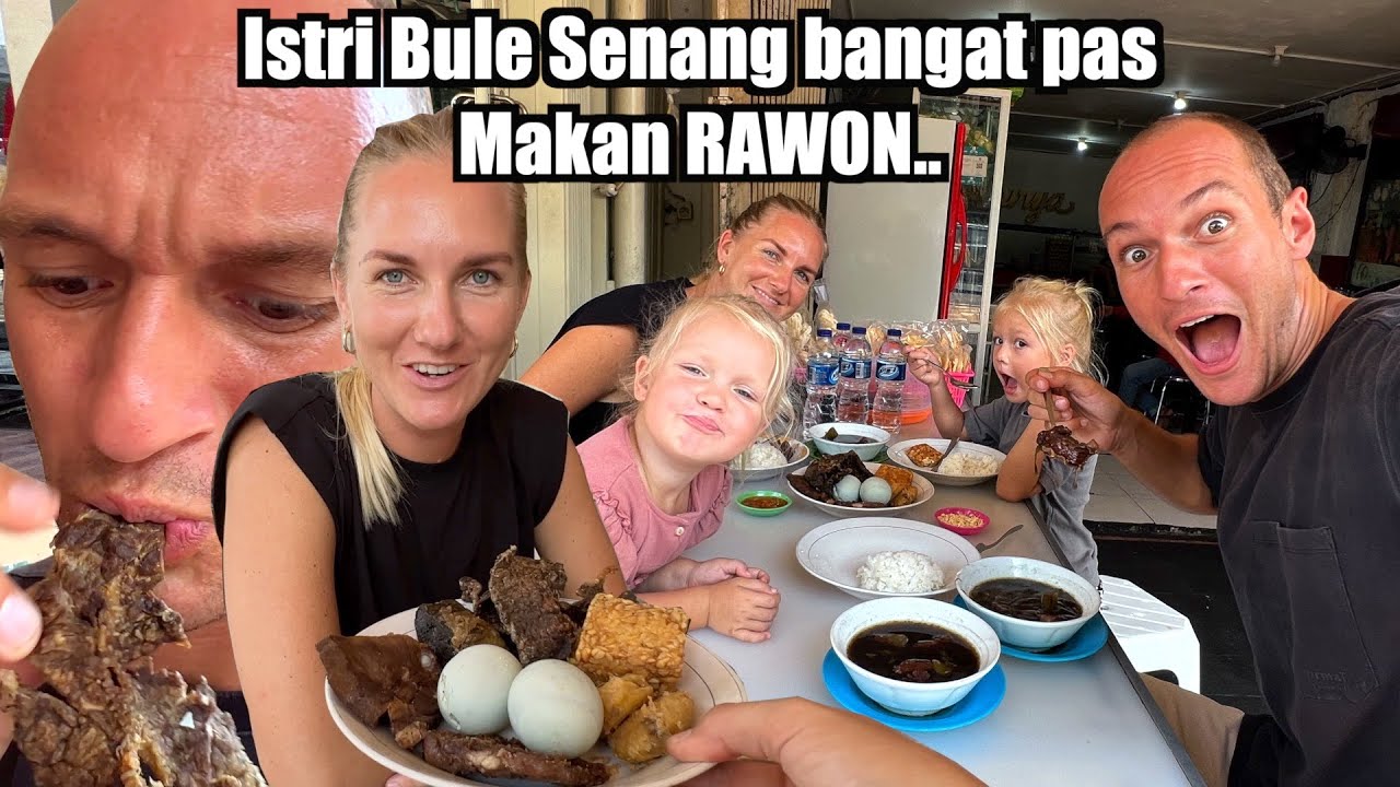 SURABAYA STREET FOOD - MENERUT ANAK BULE, INI ANEH DAN ENAK..