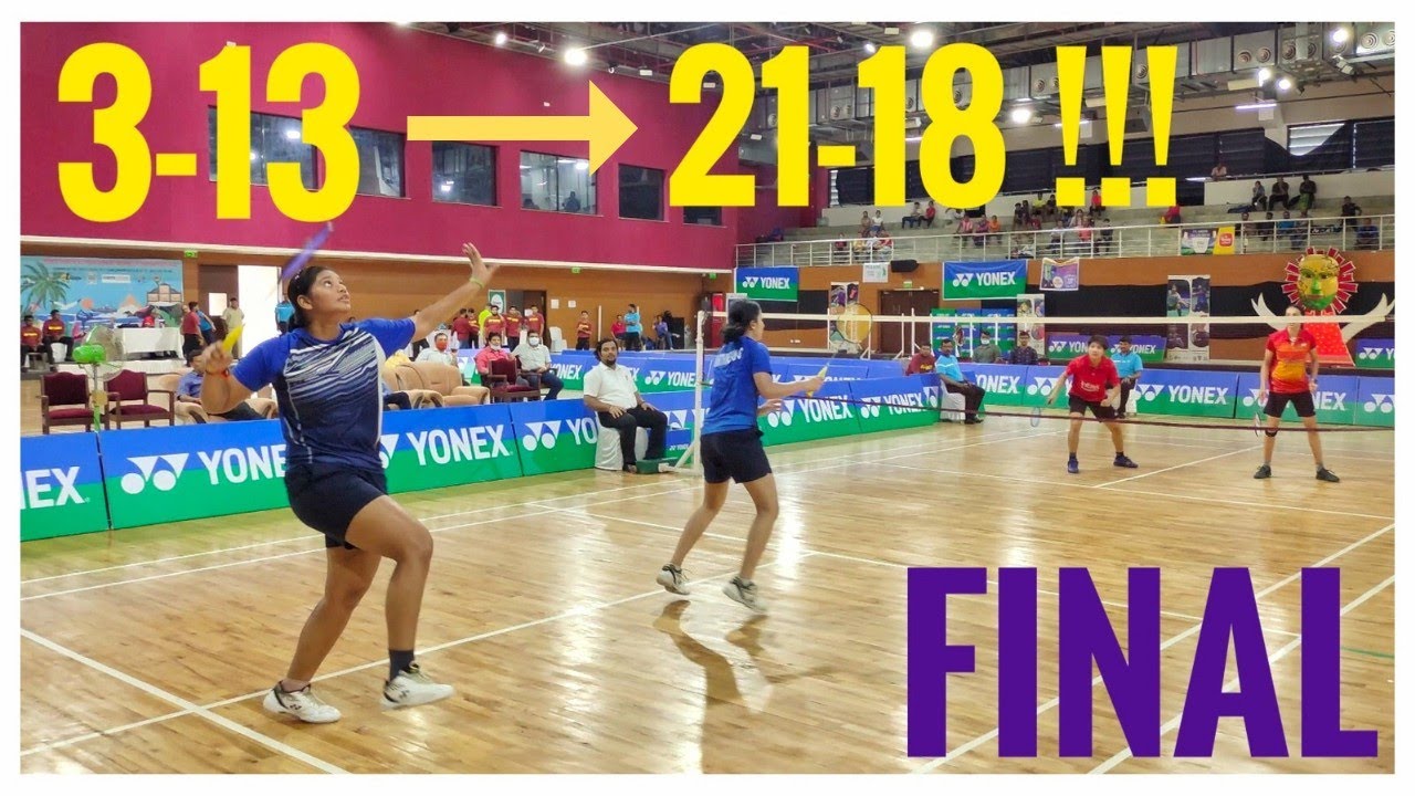 SANIA/GNANADHA VS DEVIKA SIHAG/ISHARANI:YONEX SUNRISE ALL INDIA JUNIOR BADMINTON TOURNAMENT GOA 2022