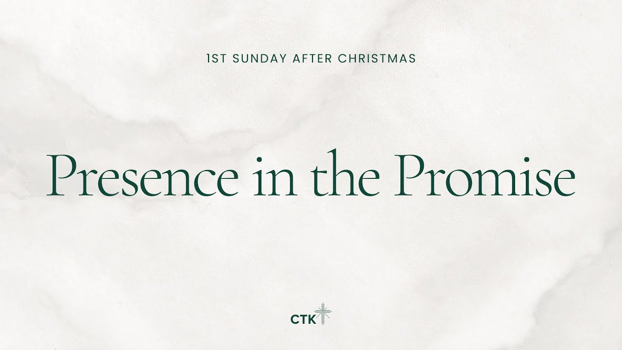 Первое воскресенье после Рождества - Присутствие в процессе #ctkchurch #wedothingsdifferently