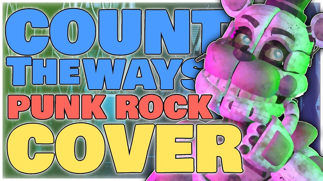 Count The Ways - WereWING (Dheusta FNAF Cover) (Official Lyric Video)