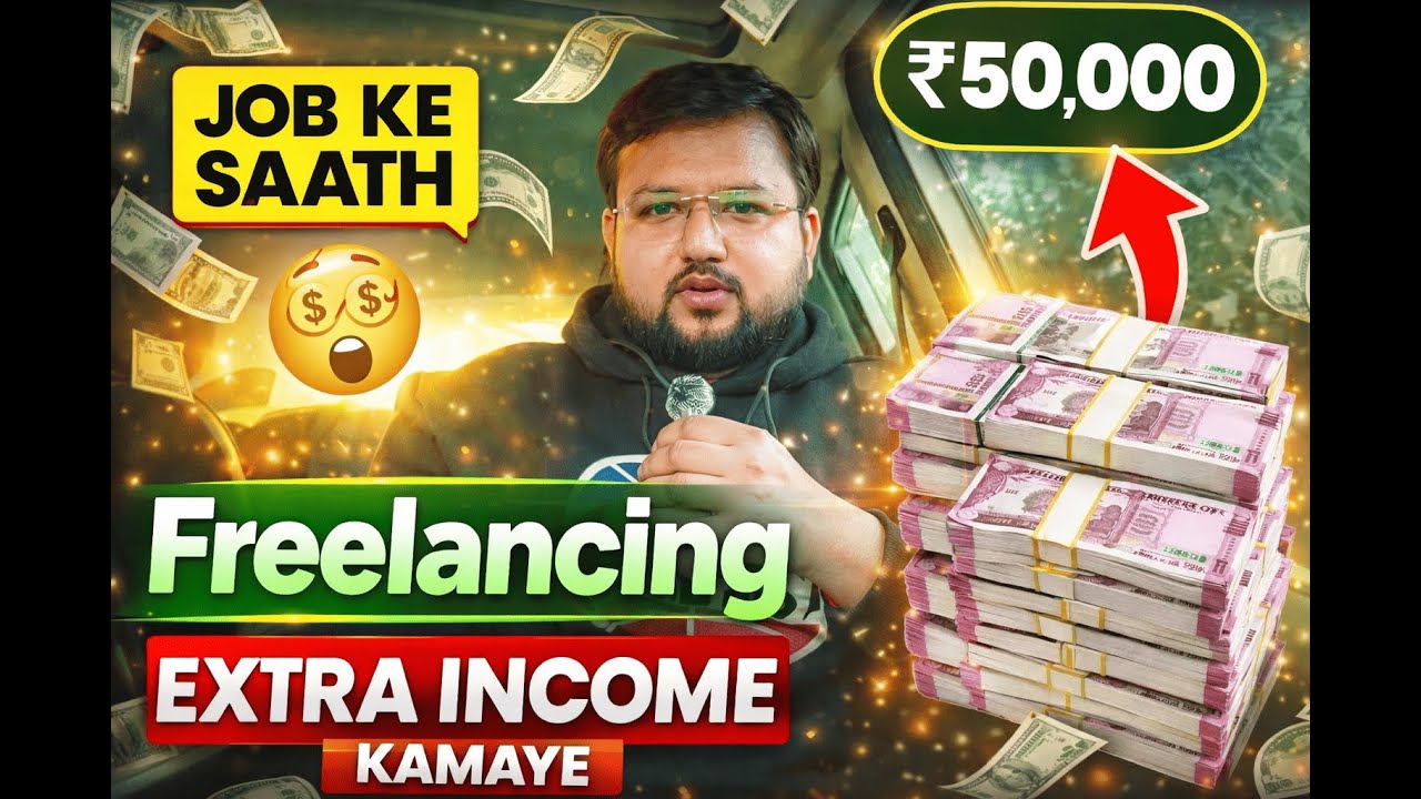 9-5 Job Ke Saath Extra Income 💰 | Freelancing Start Karne Ka Sahi Tarika