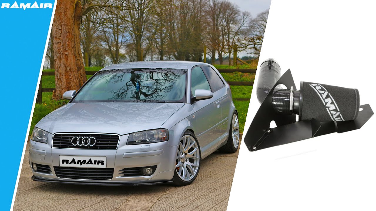 AUDI A3 2.0L TDI - RAMAIR FILTER INSTALL & SOUND COMPARISON