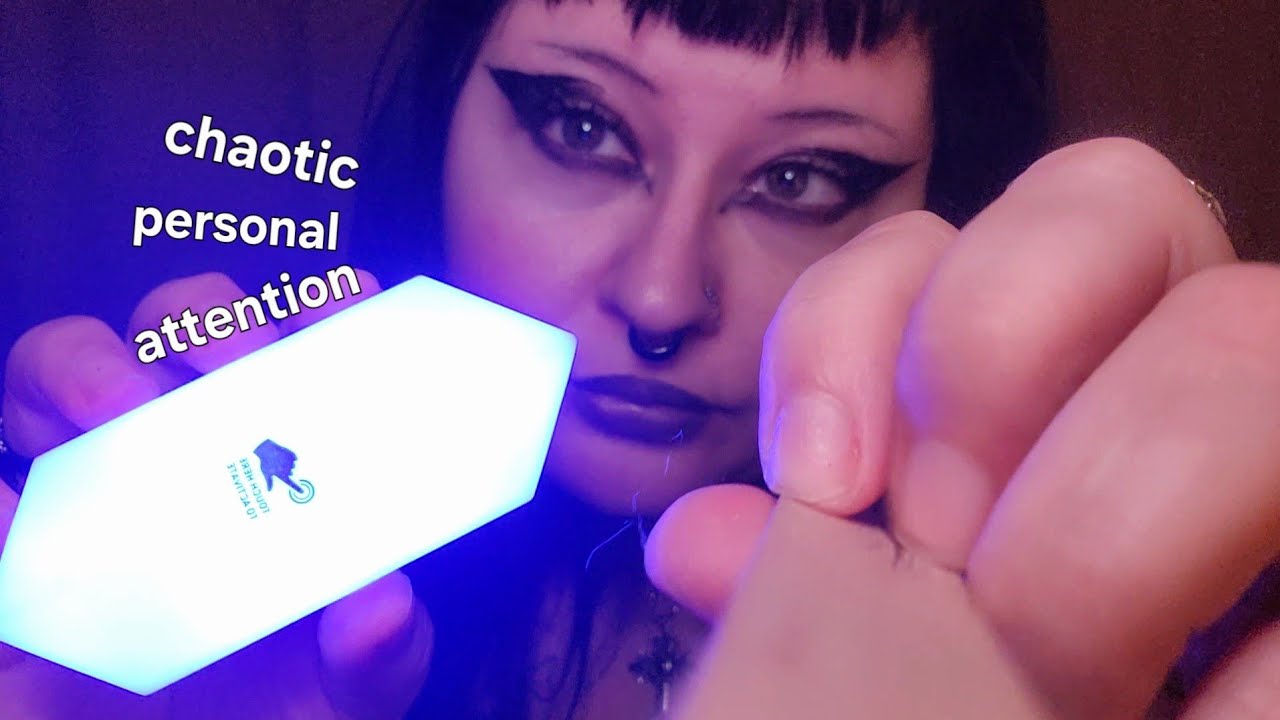 ASMR - feral & chaotic personal attention