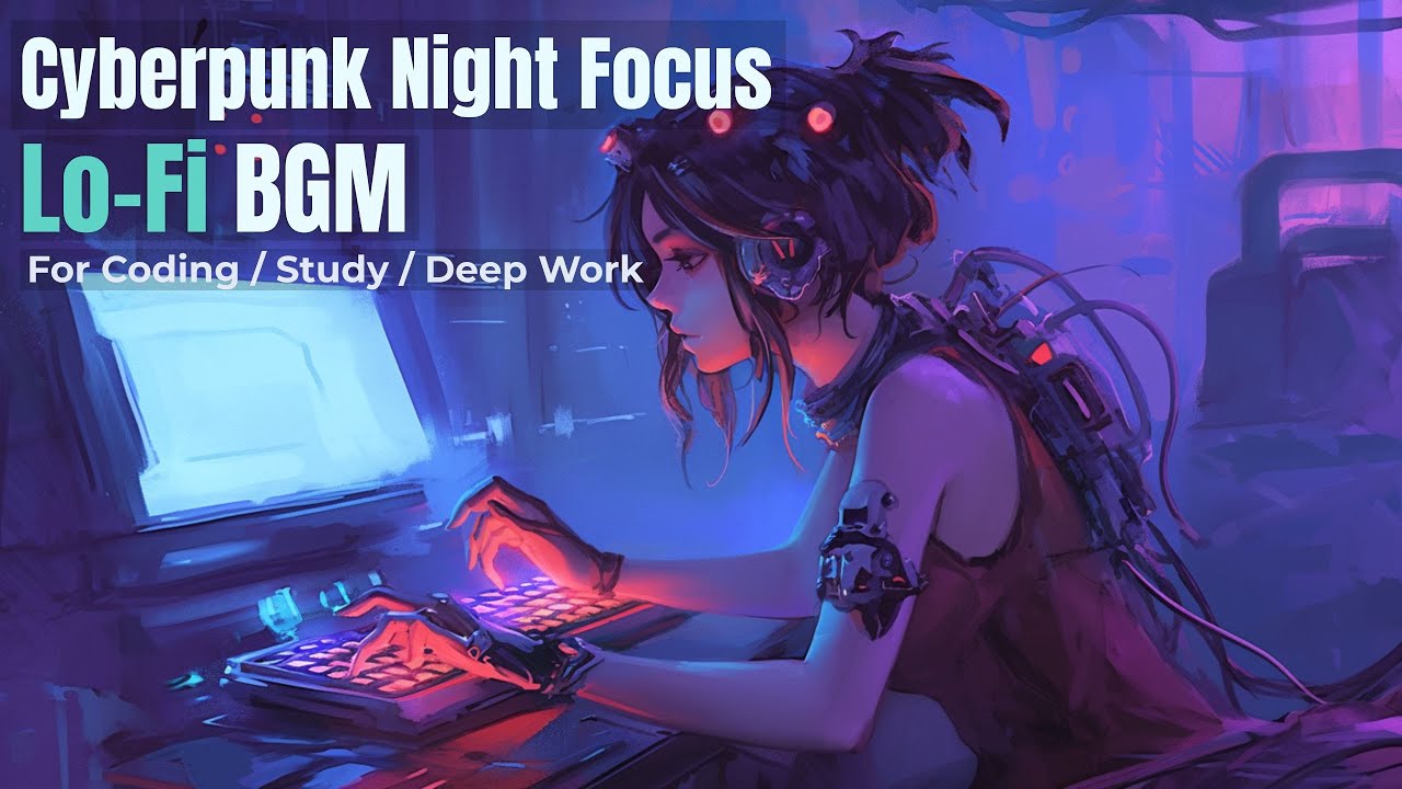 Late Night Hacker Lo-Fi — Dark Ambient Music for Concentration