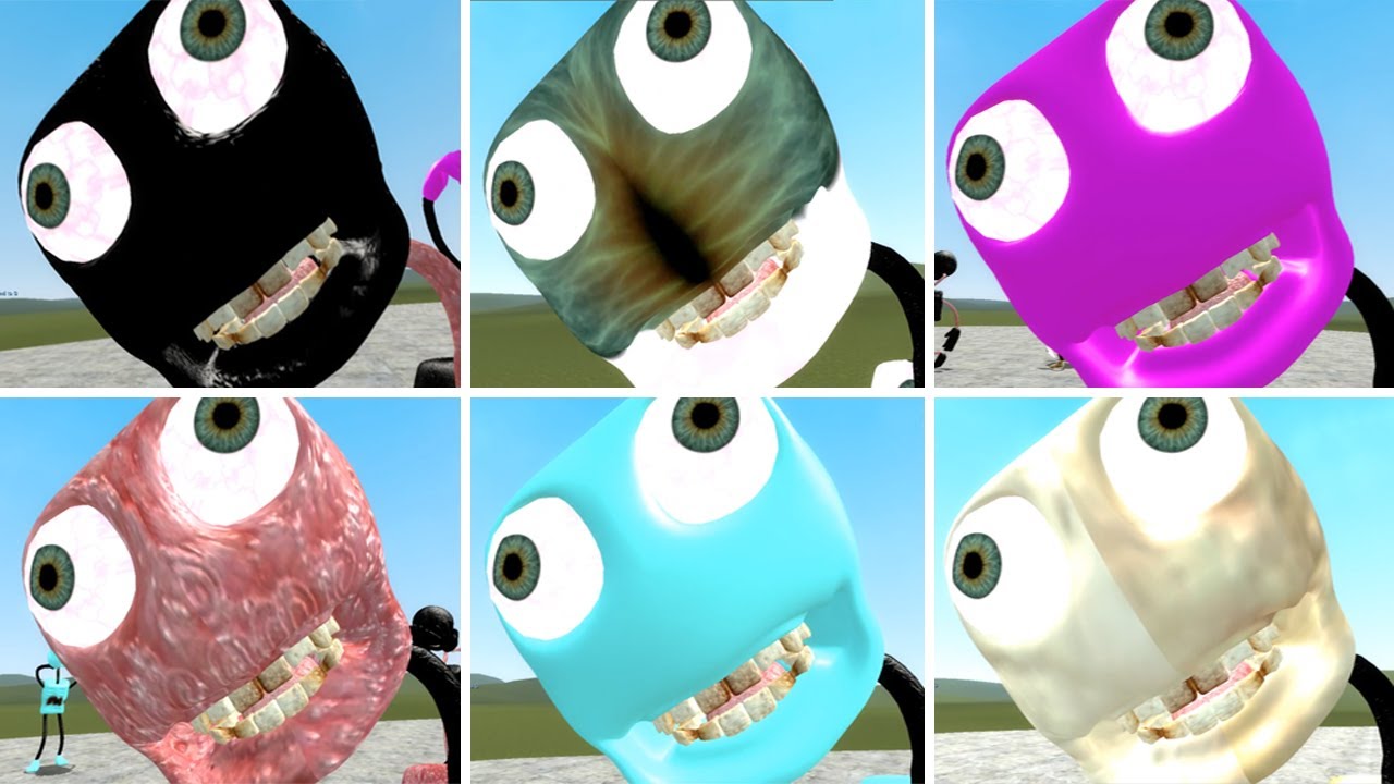 NEW COLORS UPDATE GREEN GUY 3D SANIC CLONES MEMES JUMPSCARES in Garry's Mod