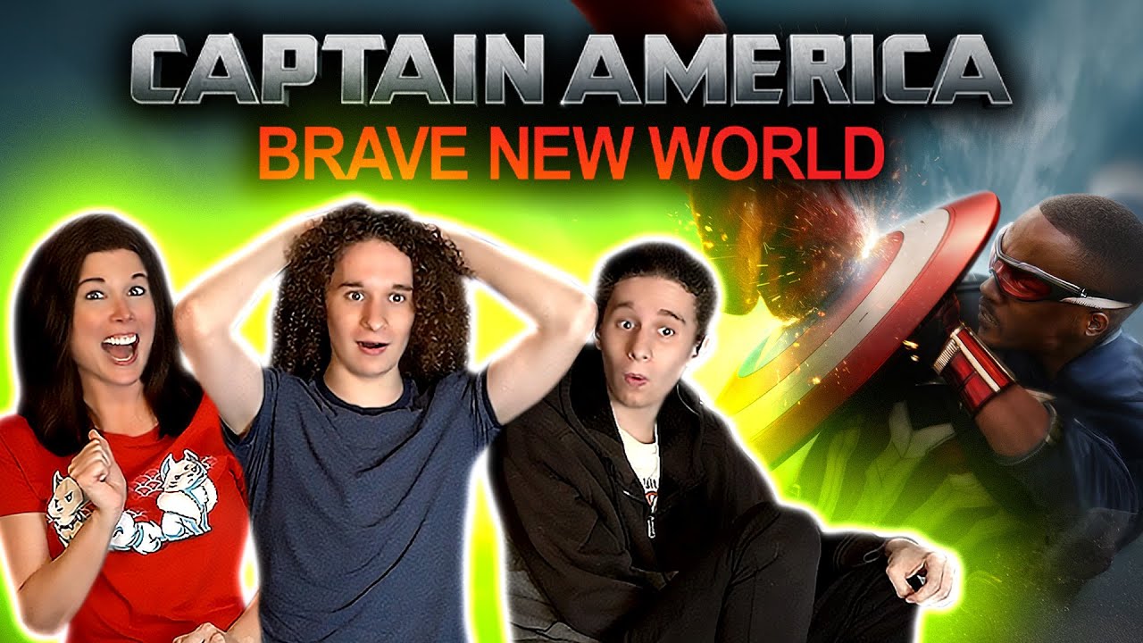 CAPTAIN AMERICA: Brave New World 🔴⚪🔵 MOVIE REACTIONS!!