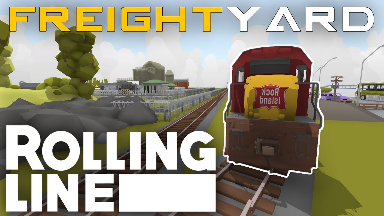 FREIGHT YARD - Rolling Line - VR Toy Train Simulator - Frantic Lines - Part 5