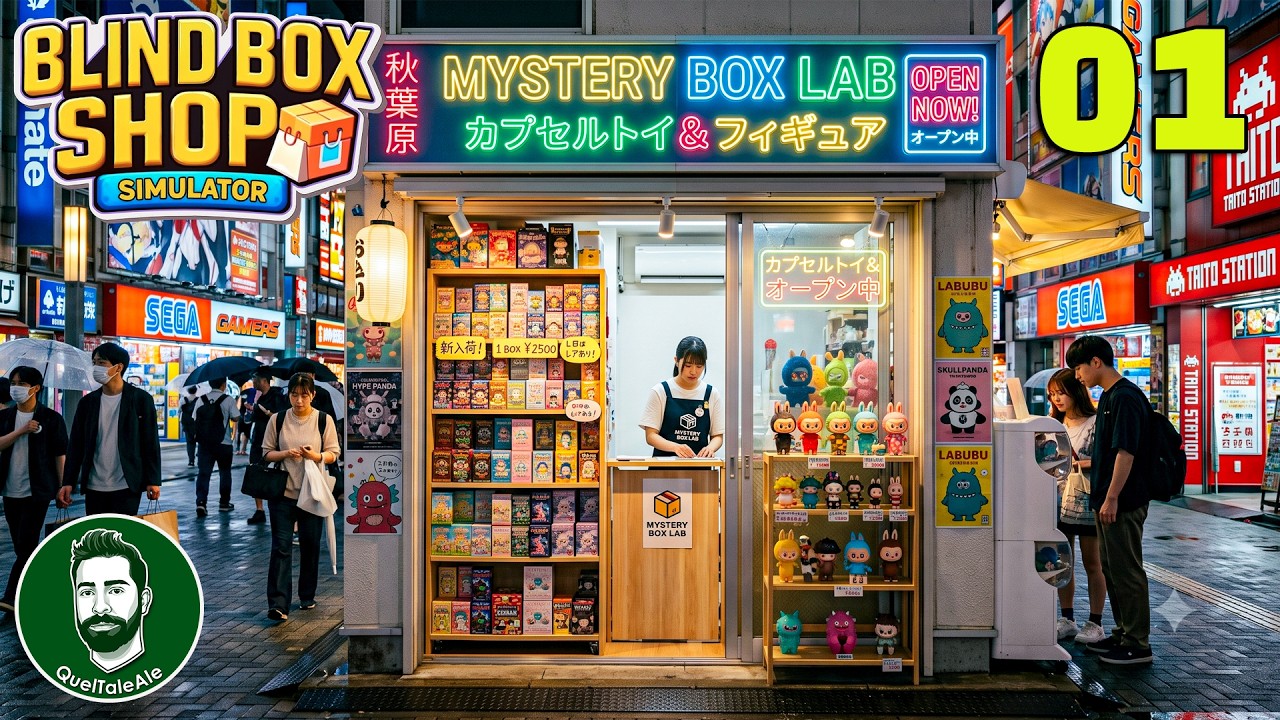 Blind Box Shop Simulator ITA - OPENING A MYSTERY BOX SHOP IN AKIHABARA
