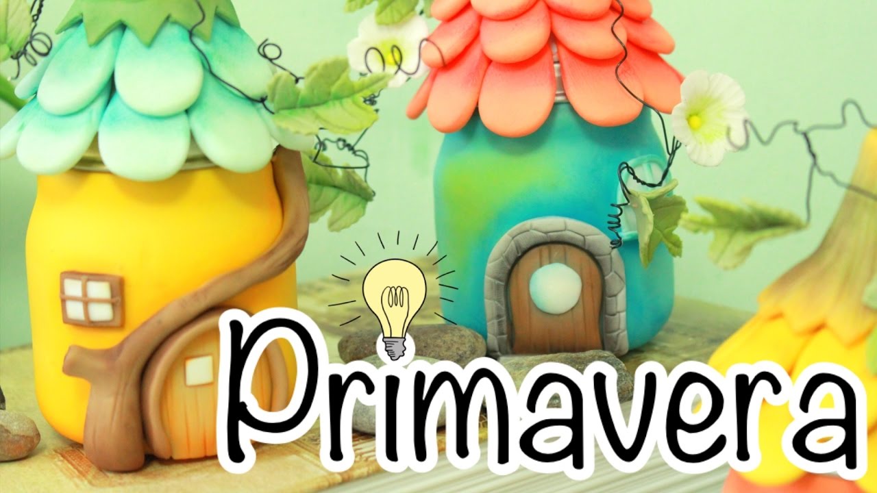 Casitas de Primavera | Pasta Flexibe