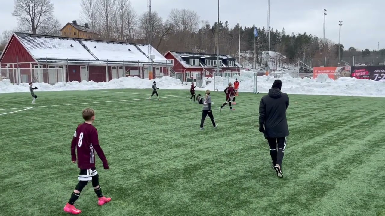 Träningsmatch Boo FF FA P15 VS Österåker United FK P15