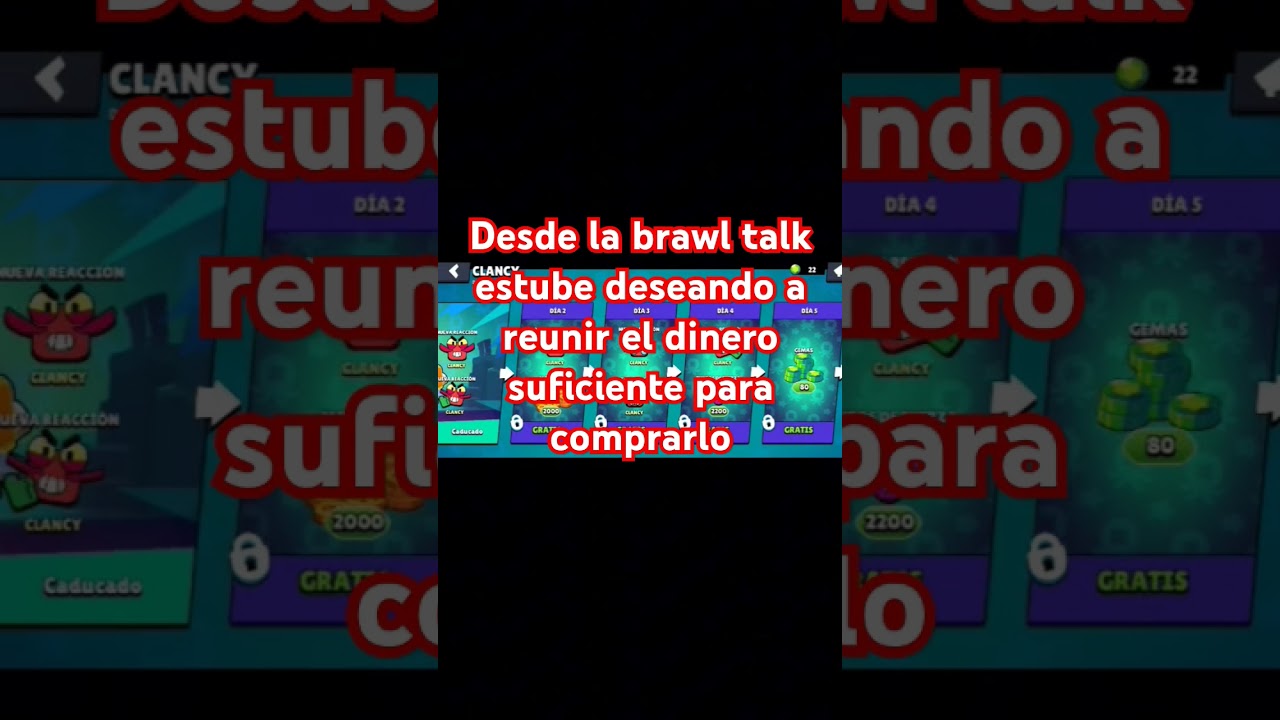 me compro el pre acceso de clancy🦐🦞🦐🦞#brawlstars #clancy #preacceso #nuevo brawler #edit