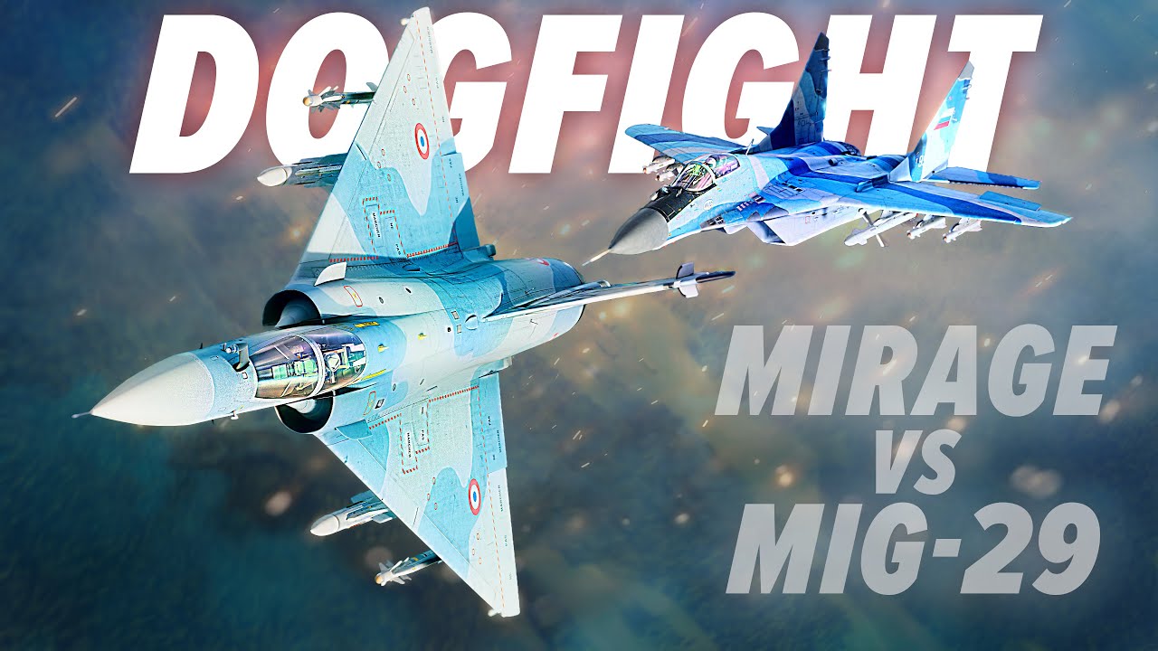 Mirage VS MiG-29 Fulcrum Dogfight | DCS World