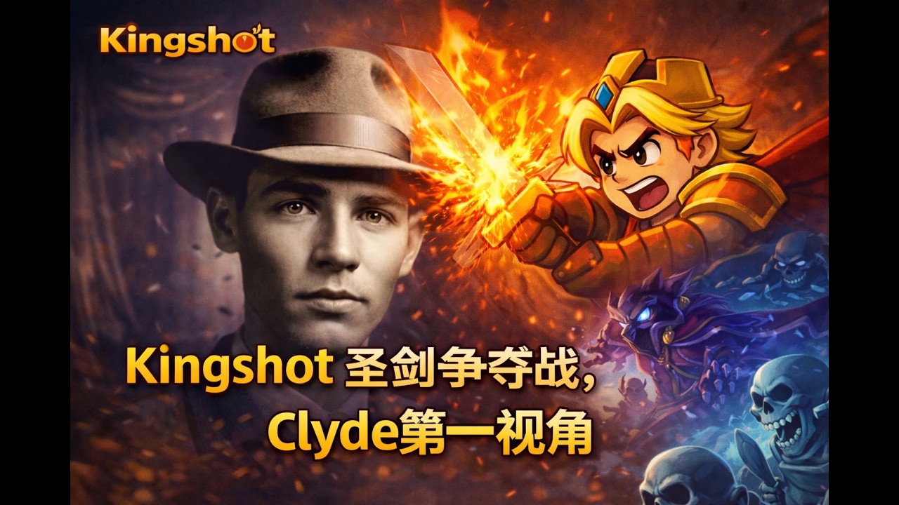 Kingshot 圣剑争夺战， 看Clyde第一视角，顶级玩家的打法