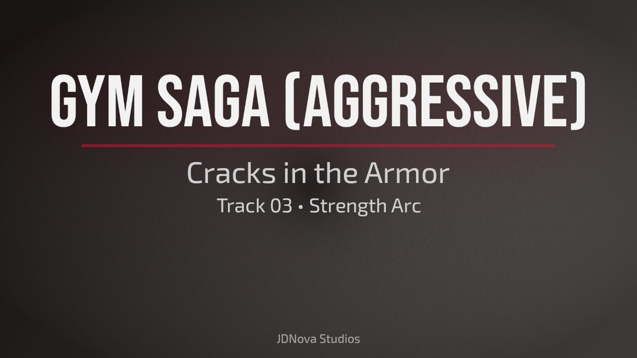 Cracks in the Armor (Aggro Cut) | GYM SAGA (AGGRESSIVE) – Track 03 (Strength Arc)