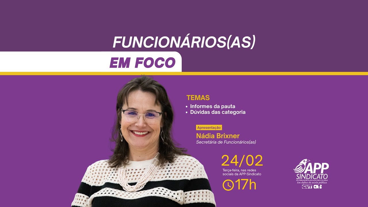 Funcionários(as) em Foco - 24/02/2026 📱