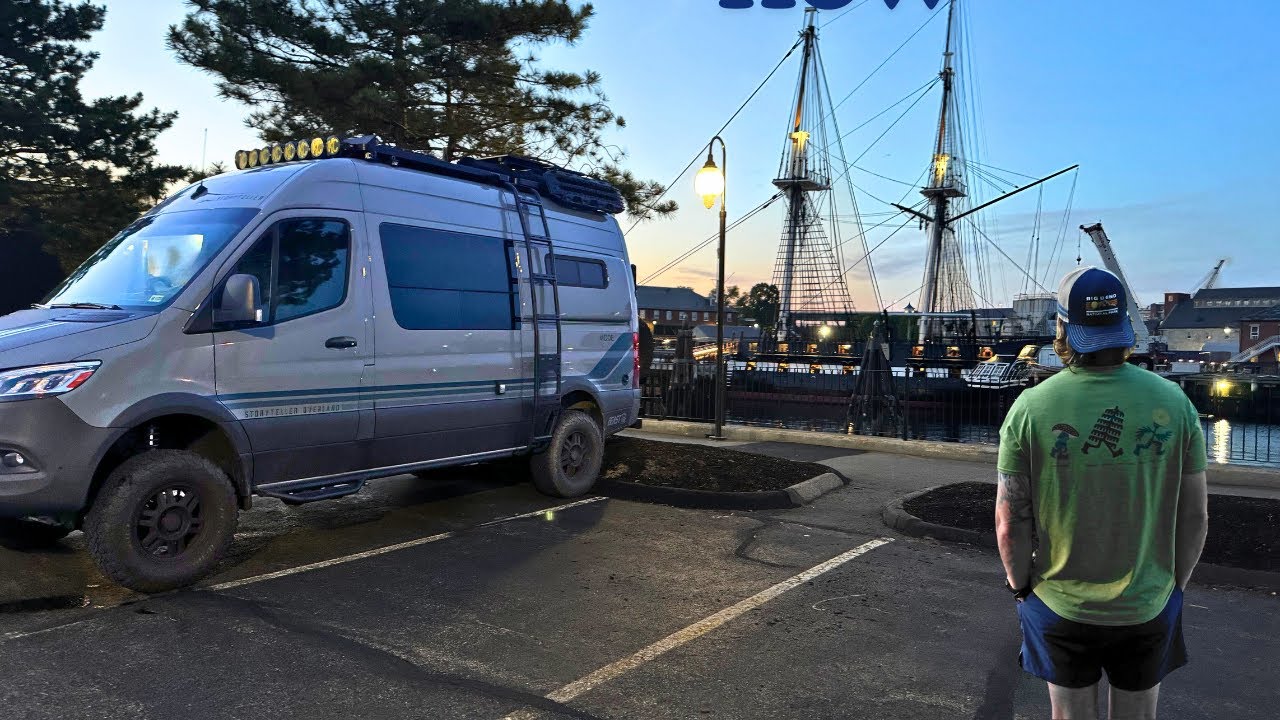 Stealth Camping in Downtown Boston