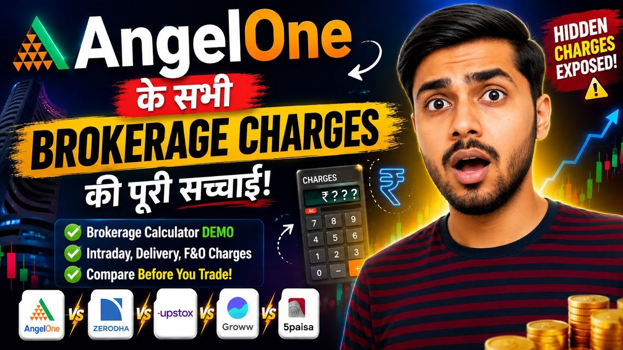 Angel One Brokerage Charges EXPOSED 😱 | Angel One Brokerage Calculator Explained 2026 | DEMAT DOSE