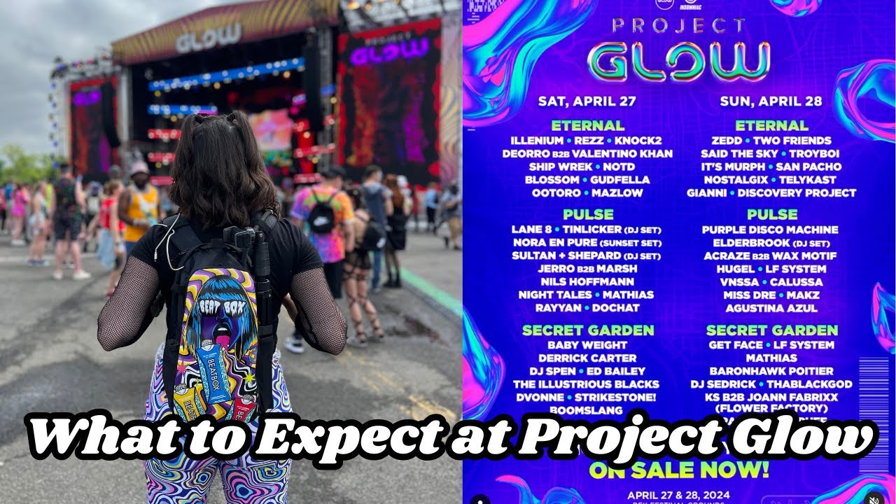 Project Glow 2024 Q&A + Lineup Recommendations 🎶