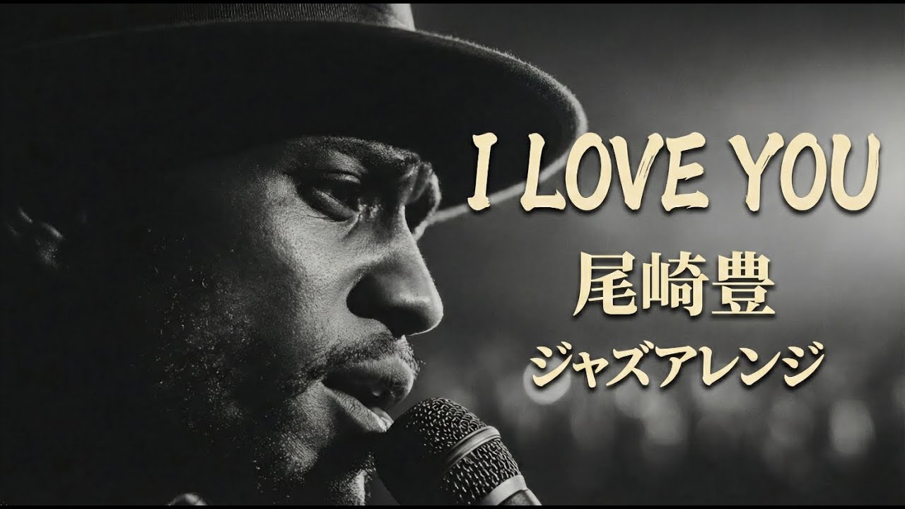 I LOVE YOU - 尾崎豊 | Luxurious Jazz Ballad | Emotional Soul Arrange