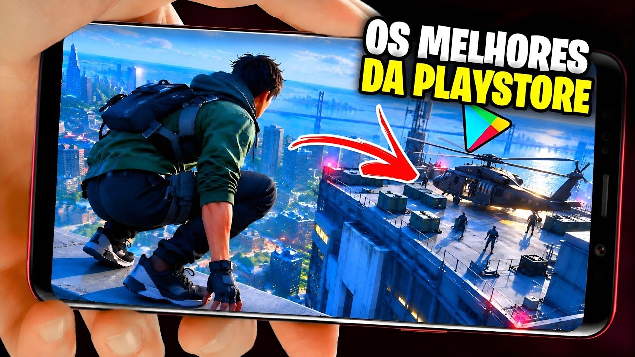 Os 10 MELHORES JOGOS da PLAY STORE QUE V&Atilde;O TE DEIXAR VICIADO!