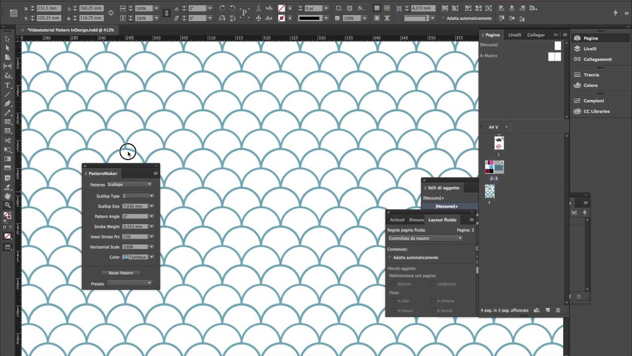 Creare Pattern con InDesign