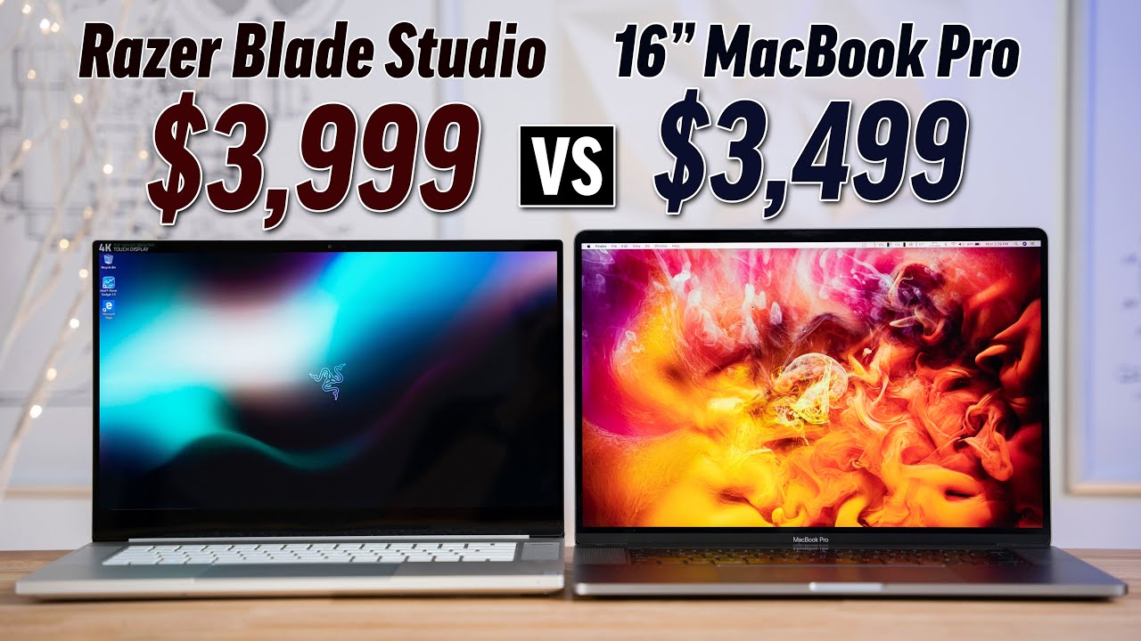 Razer Blade Studio против 16-дюймового MacBook Pro — НАКОНЕЦ-ТО убийца MBP?