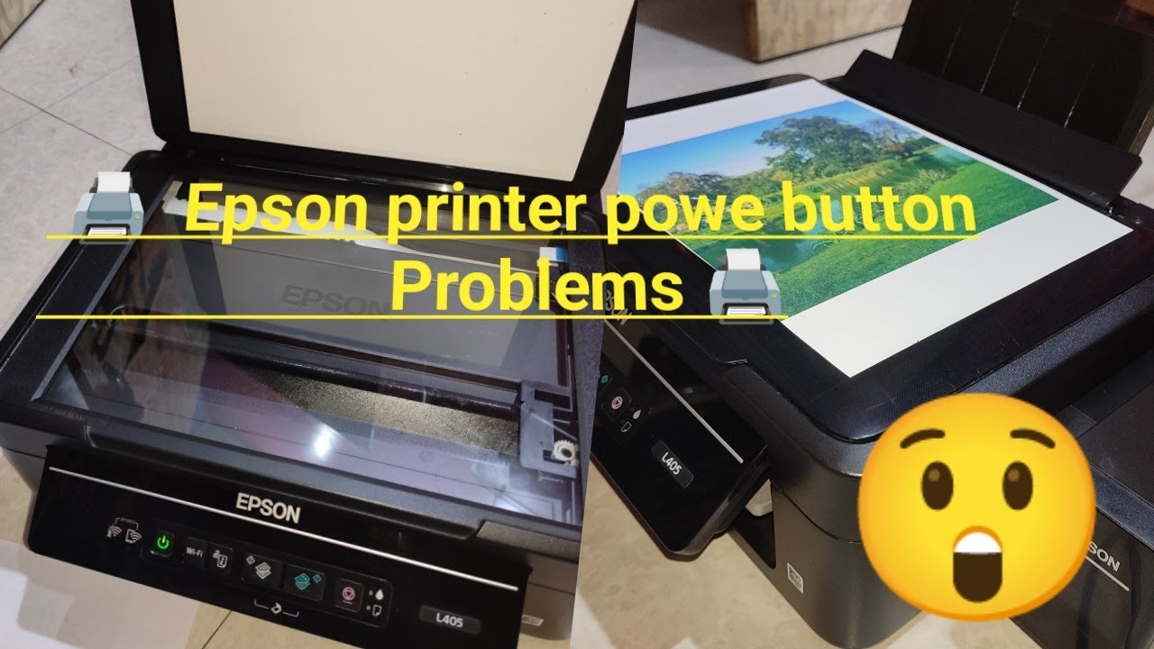 Epson L210,L220,360,380,405 printer no Power Il Power button not working Epson printer
