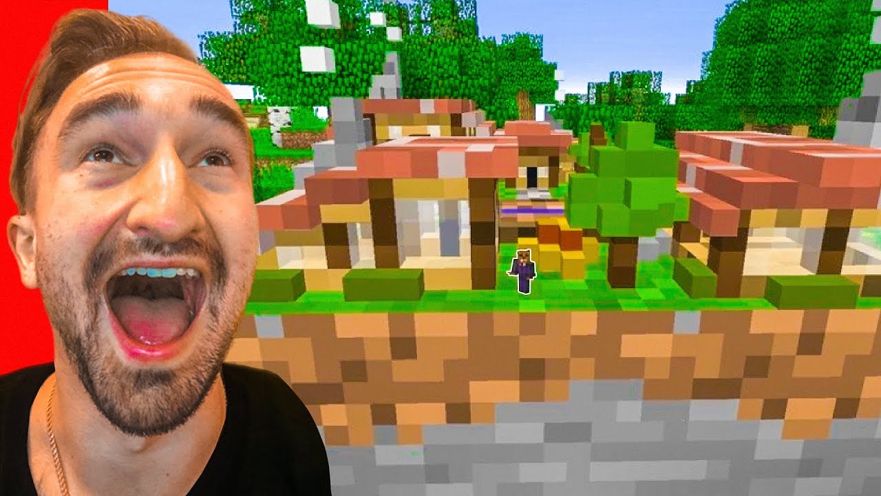 Minecraft, BUT The World Is TINY...