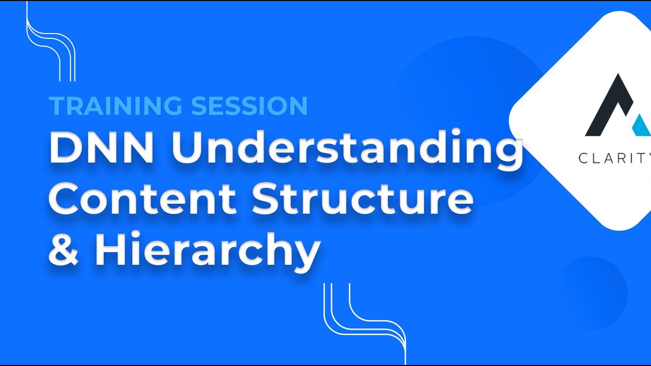 Understanding Content Hierarchy of a DNN Website (Site - Theme - Template - Containers - Modules)