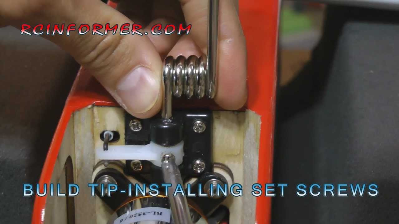 Installing Set Screws by: RCINFORMER.COM