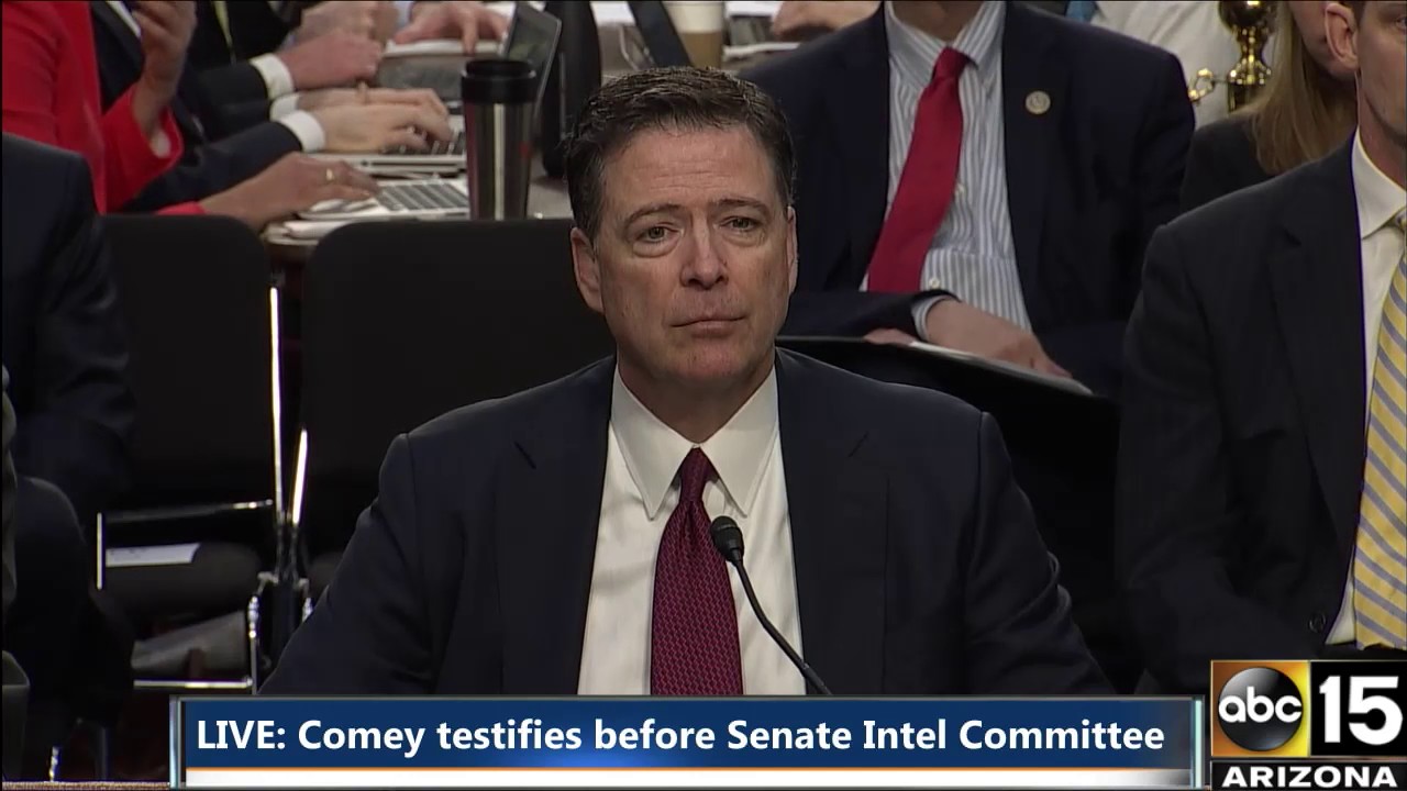 COMEY HEARING: James Comey Created Records Of Trump Conversations To "Defend Myself and The FBI"