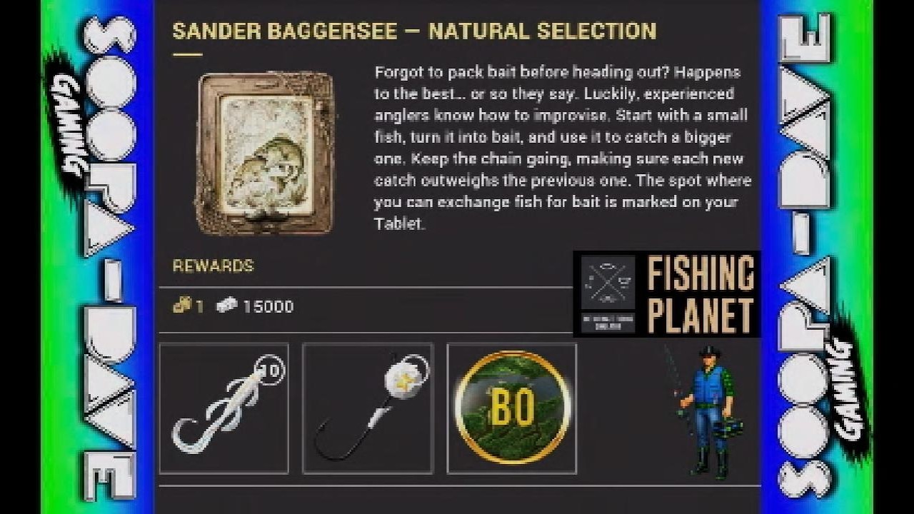 Гайд по юбилейному событию Fishing Planet: миссия Natural Selection на водоёме Sander Baggersee
