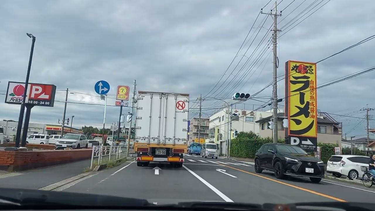 『Drive　船橋　松戸』京成線・東中山駅から松戸警察署　２０２５・１０・６　Mon　Funabashi　Matsudo　Chiba　Japan