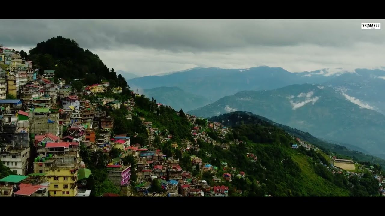 North East India tourism | DRONE VIEWS#darjeeling drone view nature