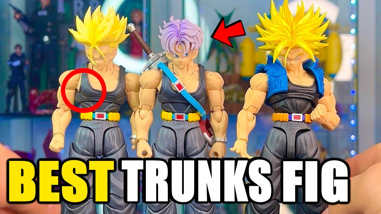 Лучшая фигурка Транкса из DBZ, и это пиратская копия?