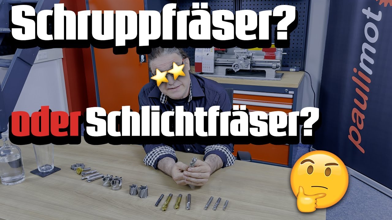 Optimal fräsen: Welchen Fräser du für deinen Zweck benötigst! 💡 | paulimot
