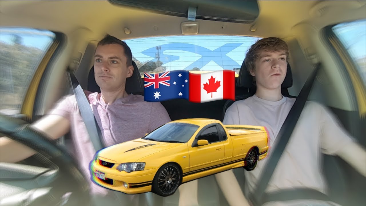 My Canadian🇨🇦Brothers Reaction to my XR8 Ute! (LAUNCH!)*