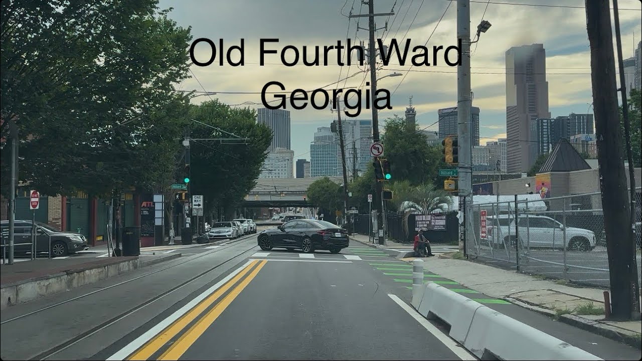 Old Fourth Ward Georgia 4K Drive Tour 