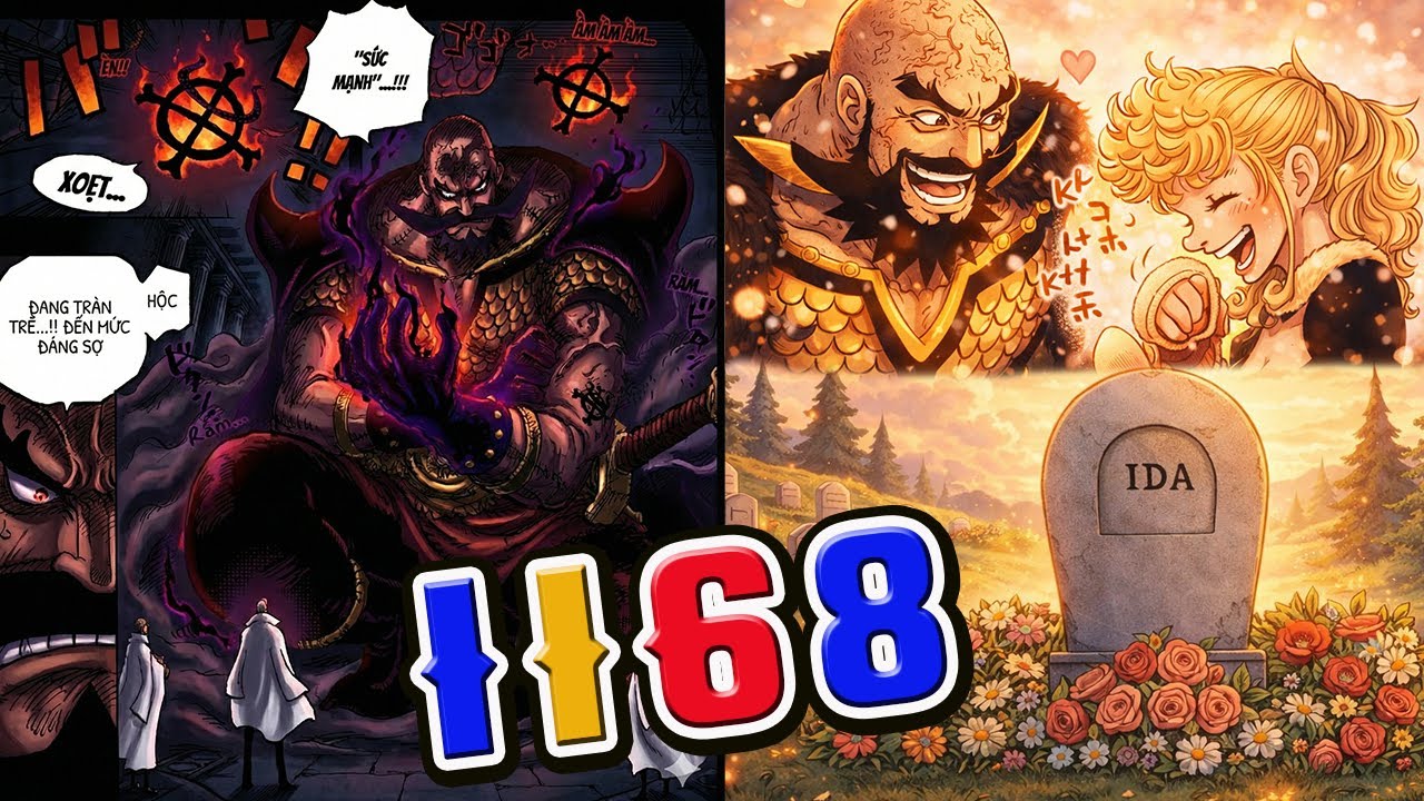 Thương Tiếc IDA Qua Đời! HARALD Sập Bẫy, Nhìn Ra Bộ Mặt Thật của IMU | Phân Tích One Piece 1168