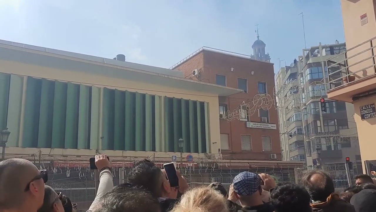 Mascletá Mercado Ruzafa 19-03-2025