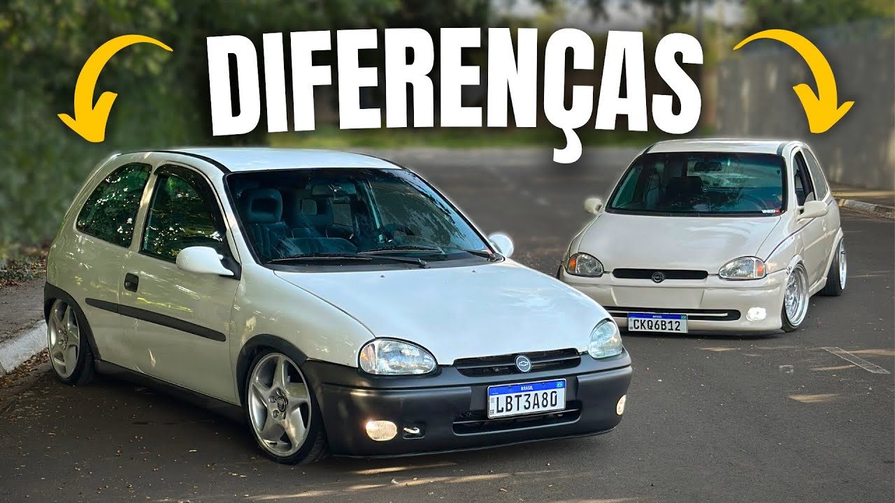 COMPAREI MEUS DOIS CORSAS, MODELOS E ESTILOS DIFERENTES 😎🔥