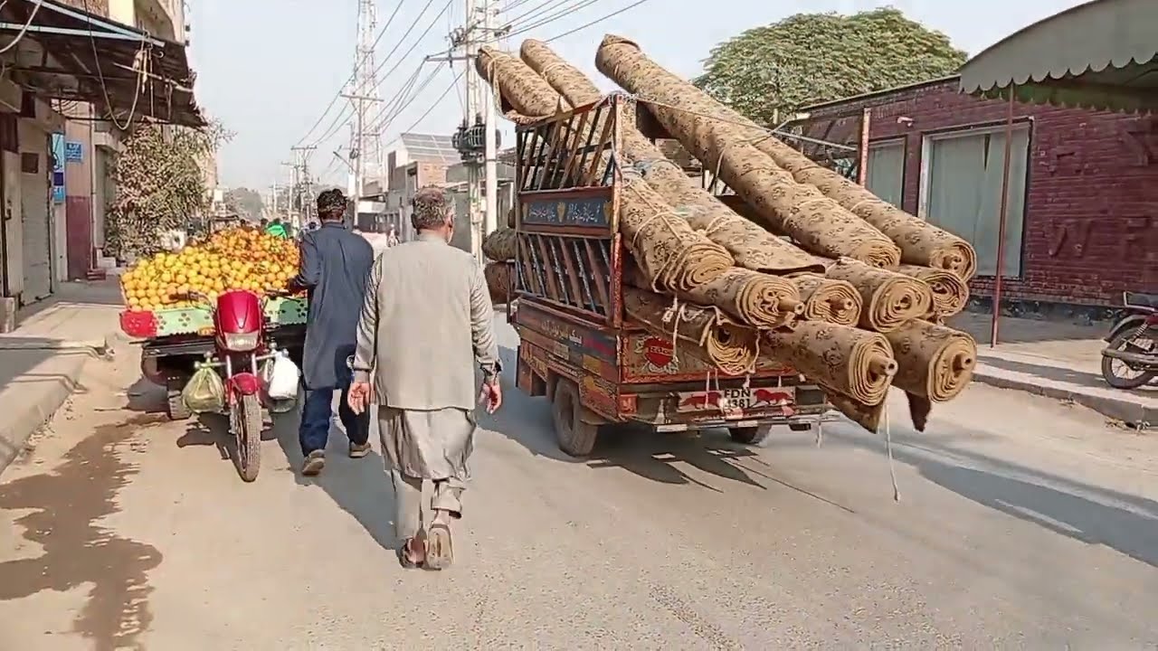 ABC road Faisalabad || Gulshan Hayat colony || ABC chowk Rajbah road || @Trip905