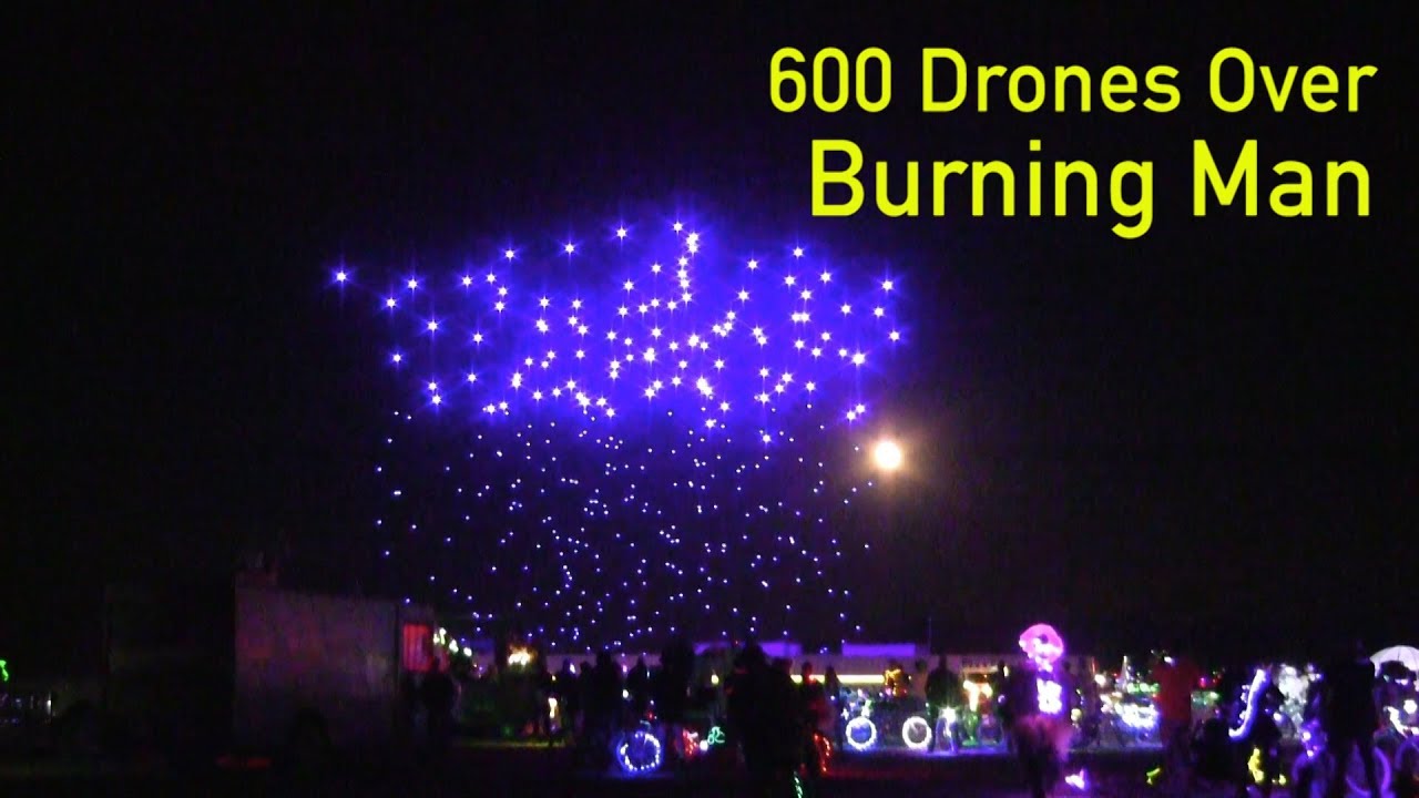 Burning Man 2018 Drone Show